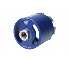 Коронка алмазная АДЕЛЬ M16 Ø82х65 мм DH-DE525 R 7LSP с микроударом, в сухую DHDED5258265167