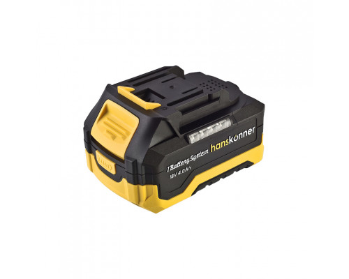 Аккумуляторная УШМ Hanskonner 1BatterySystem HAG18125BLC