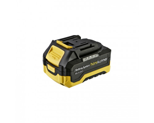 Аккумуляторная УШМ Hanskonner 1BatterySystem HAG18125