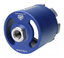 Коронка алмазная АДЕЛЬ M16 Ø82х65 мм DH-D525 R 7LSP с микроударом, в сухую DHD5258265167