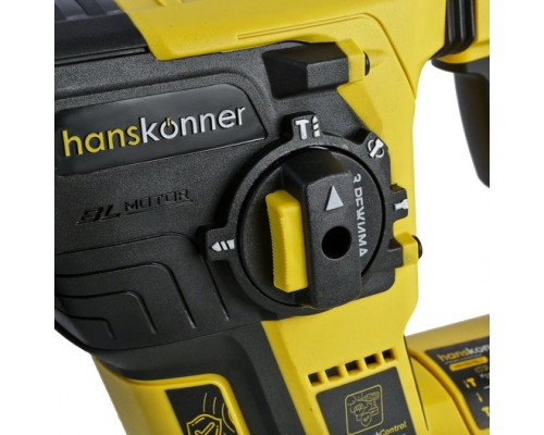 Перфоратор аккумуляторный HANSKONNER PLATINUM HRH1827BLC