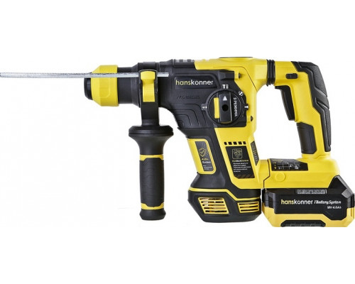 Перфоратор аккумуляторный HANSKONNER PLATINUM HRH1827BLC