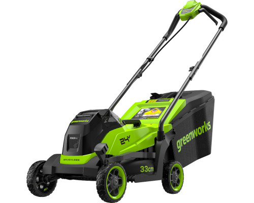 Аккумуляторная бесщеточная газонокосилка Greenworks GD24LM331 24V 2520607UA