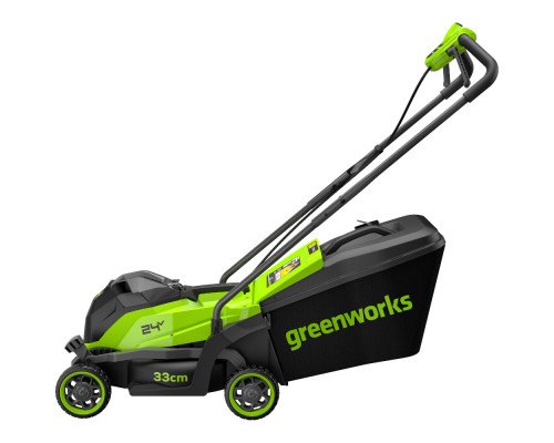Аккумуляторная бесщеточная газонокосилка Greenworks GD24LM331 24V 2520607UA