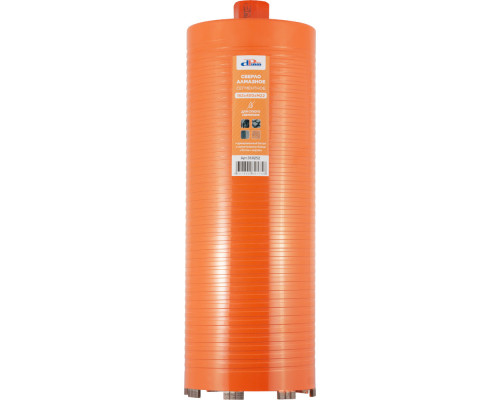 Сверло алмазное сухое DIAM ProfiDiam 162x450x8хM22 по бетону 310252