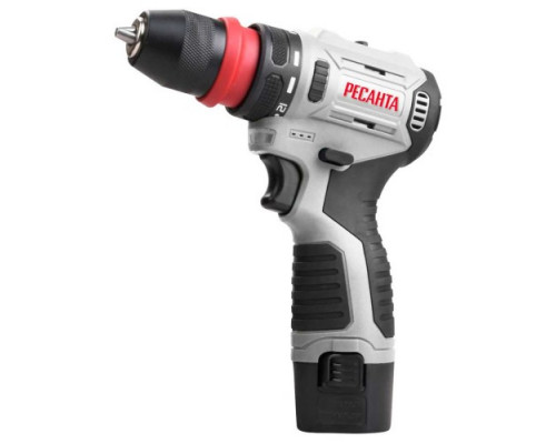 Дрель-шуруповерт аккумуляторная Ресанта ДА-12-2ЛК-Б 75/14/24