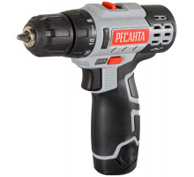 Дрель-шуруповерт аккумуляторная Ресанта ДА-12-2ЛК 75/14/2
