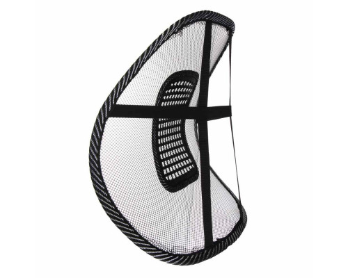 Ортопедическая спинка на сиденье ЕРМАК с массажером 36,5x39 см 768-448