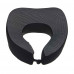 Подушка для путешествий ЕРМАК u-образная, черная 732-091