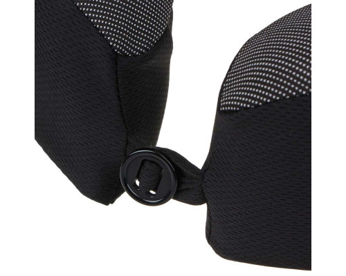 Подушка для путешествий ЕРМАК u-образная, черная 732-091