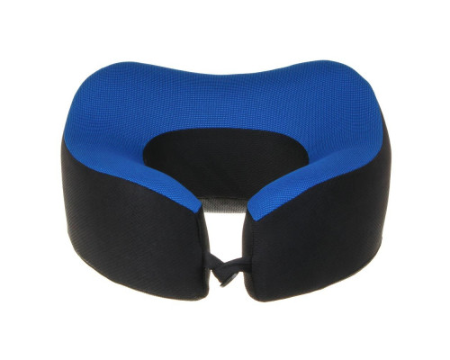 Подушка для путешествий ЕРМАК u-образная, черно-синяя 732-014