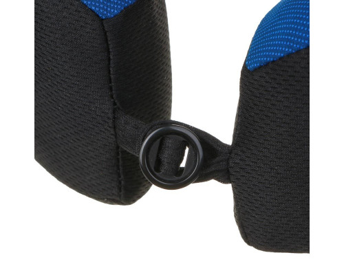 Подушка для путешествий ЕРМАК u-образная, черно-синяя 732-014