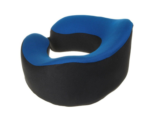 Подушка для путешествий ЕРМАК u-образная, черно-синяя 732-014