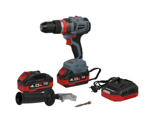 Аккумуляторная дрель бесщеточная ударная PROFIPOWER MKDHP-20V E0087M1