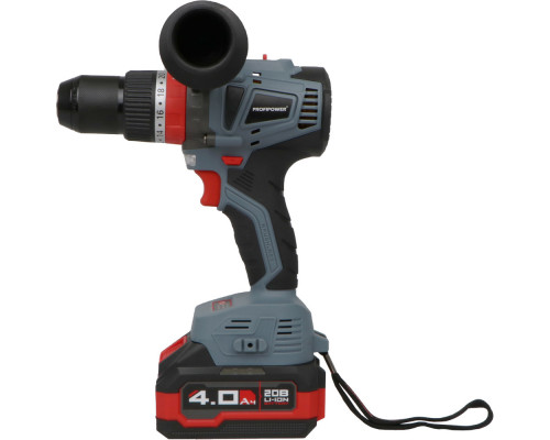 Аккумуляторная дрель бесщеточная ударная PROFIPOWER MKDHP-20V E0087M1