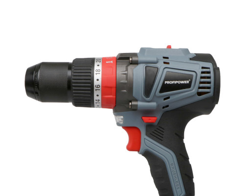 Аккумуляторная дрель бесщеточная ударная PROFIPOWER MKDHP-20V E0087M1