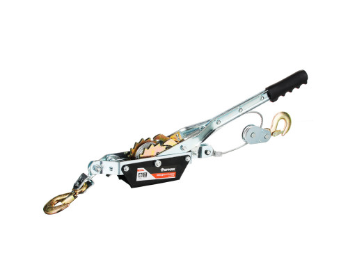 Лебедка ручная рычажная 2 т, длина троса 1,8 м ЕРМАК 737-012