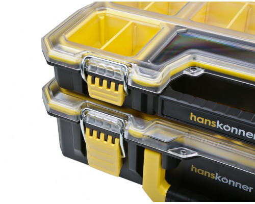 Комплект органайзеров Hanskonner 2шт DUALKIT система хранения HANSTORAGE PLUS, 440x354x170мм HSP2KIT