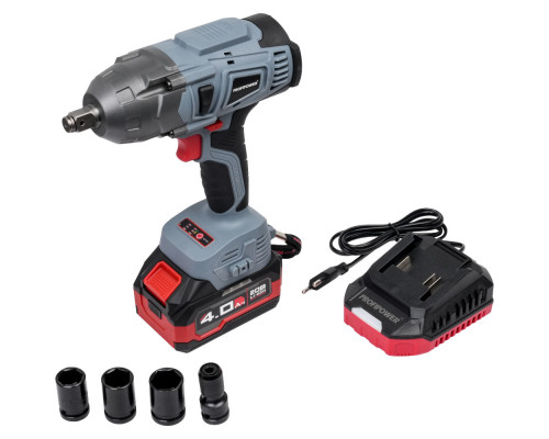 Гайковерт аккумуляторный PROFIPOWER DWDTW-20V E0105M1