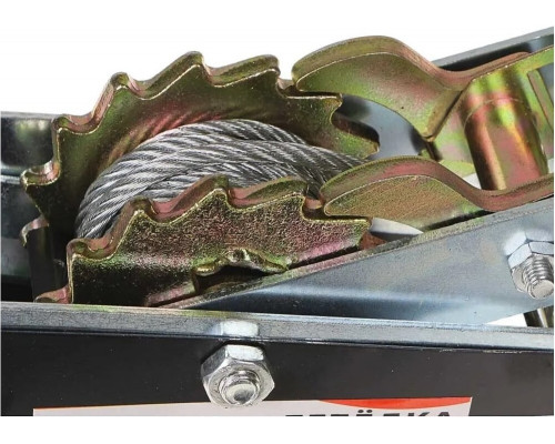 Лебедка ручная рычажная 4 т, длина троса 1,8 м 737-014