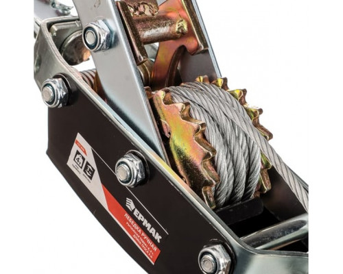 Лебедка ручная рычажная TR8041-4 4 т, длина троса 3 м 737-059