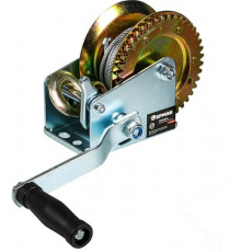 Ручная шестеренчатая лебедка ЕРМАК TRT 1101C металлический трос, 450кг, длина троса 10м 737-009