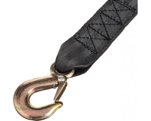 Лебедка ручная шестеренчатая ЕРМАК TRT 1301S (трос - ремень) 1360кг, длина троса 8м 737-023