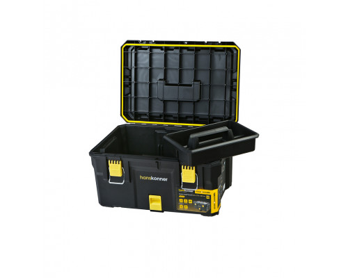 Ящик модульный Hanskonner размер M, система хранения HANSTORAGE PLUS, 525x373x280мм HSP280