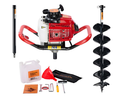 Специальный комплект мотобур HARDDRILL DT-700 со шнеком 150х800 и удлинителем PLUS-500 BURAN S00152