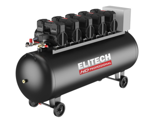 Компрессор безмасляный малошумный ELITECH HD ACF 1500-300S (E0501.010.00)