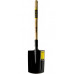 Автомобильная штыковая прямоугольная лопата с деревянным черенком ZINLER Z1.8AH12 ЛШПАЧ12