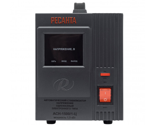 Стабилизатор напряжения РЕСАНТА ACH-1500/1-Ц  63/6/3
