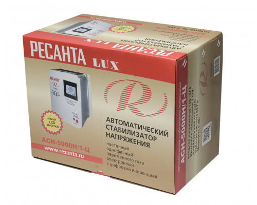 Стабилизатор напряжения Ресанта АСН-5000Н/1-Ц Lux 63/6/16