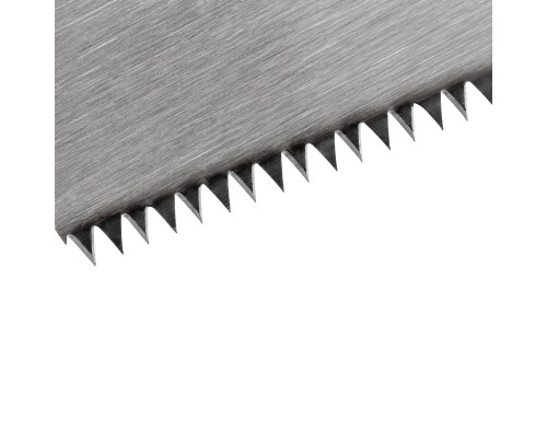 Ножовка по дереву СИБРТЕХ Зубец, 350 мм, 11 TPI, зуб 2D, калёный зуб 23823
