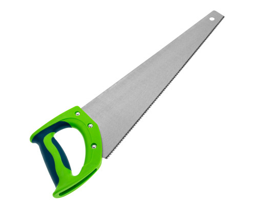 Ножовка по дереву СИБРТЕХ Зубец, 400 мм, 11 TPI, зуб 2D, калёный зуб 23824