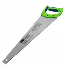 Ножовка по дереву СИБРТЕХ Зубец, 450 мм, 11 TPI, зуб 2D, калёный зуб 23825