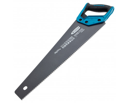 Ножовка по дереву GROSS PIRANHA, 450 мм, 7 TPI, 3D-зуб, тефлоновое покрытие 24114