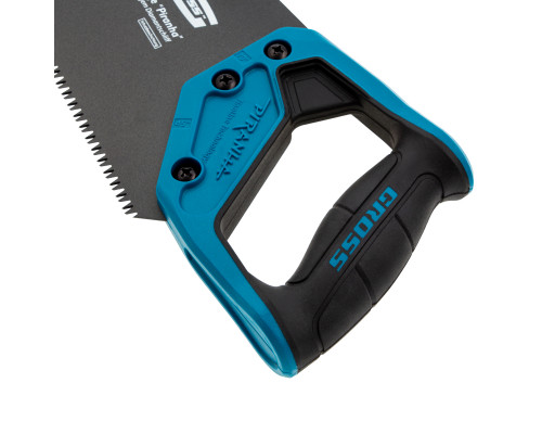 Ножовка по дереву GROSS PIRANHA, 500 мм, 7 TPI, 3D-зуб, тефлоновое покрытие 24115