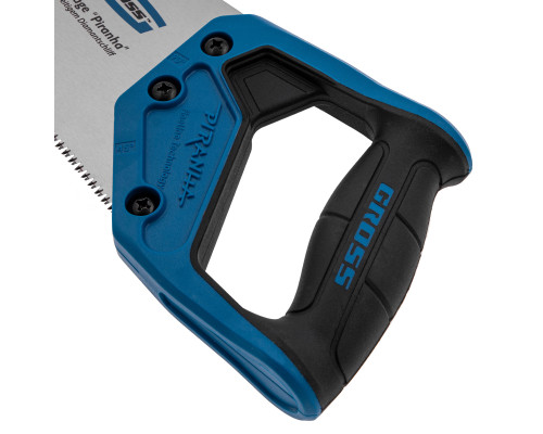 Ножовка по дереву GROSS PIRANHA, 300 мм, 11 TPI, 3D-зуб 24123