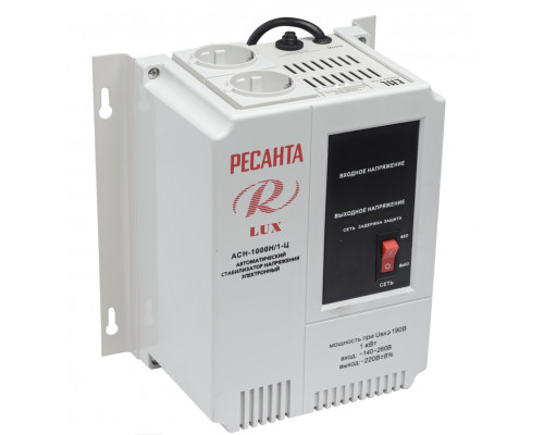 Стабилизатор напряжения Ресанта АСН-1000Н/1-Ц Lux 63/6/14