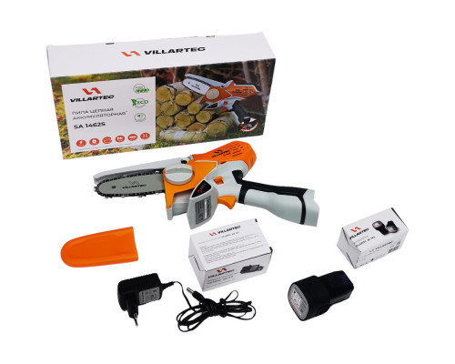 Мини-пила (сучкорез) аккумуляторная VILLARTEC SA1462S SET