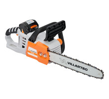 Пила цепная аккумуляторная Villartec 2 АКБ AM402 + ЗУ AC402 SА40 SET
