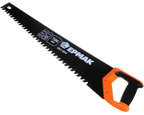 Ножовка по пенобетону ЕРМАК 700 мм с твердосплавными напайками 663-004