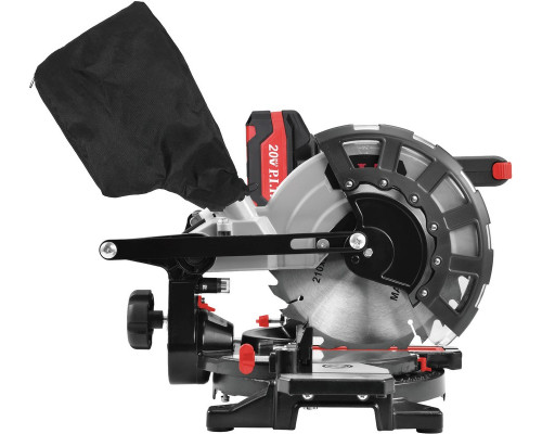 Пила торцовочная аккумуляторная бесщёточная P.I.T. PMS20H-210B SOLO