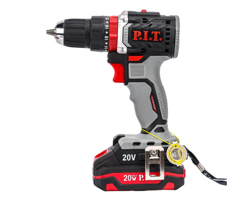 Дрель ударная аккумуляторная бесщёточная P.I.T. PSB20H-10C/2 X-DRIVER