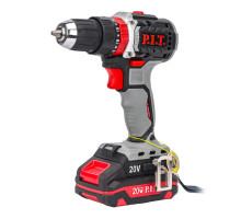 Дрель ударная аккумуляторная бесщёточная P.I.T. PSB20H-10C/2 X-DRIVER