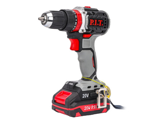 Дрель ударная аккумуляторная бесщёточная P.I.T. PSB20H-10C/2 X-DRIVER