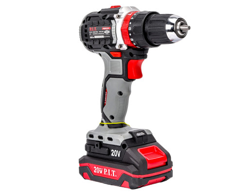 Дрель ударная аккумуляторная бесщёточная P.I.T. PSB20H-10C/2 X-DRIVER