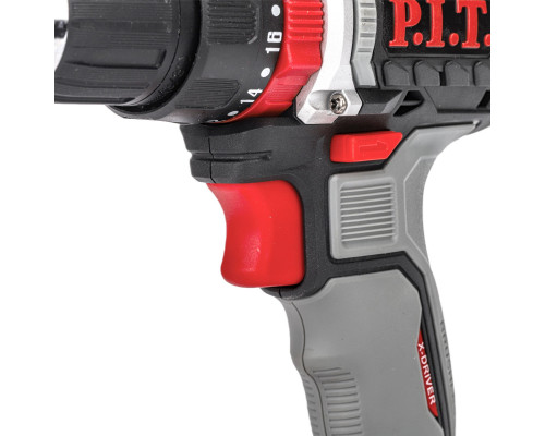 Дрель ударная аккумуляторная бесщёточная P.I.T. PSB20H-10C/2 X-DRIVER