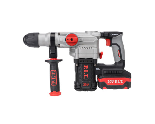 Перфоратор SDS-Plus аккумуляторный бесщеточный P.I.T. PBH20H-26A/2